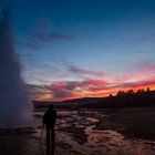 Geysir - Sunset