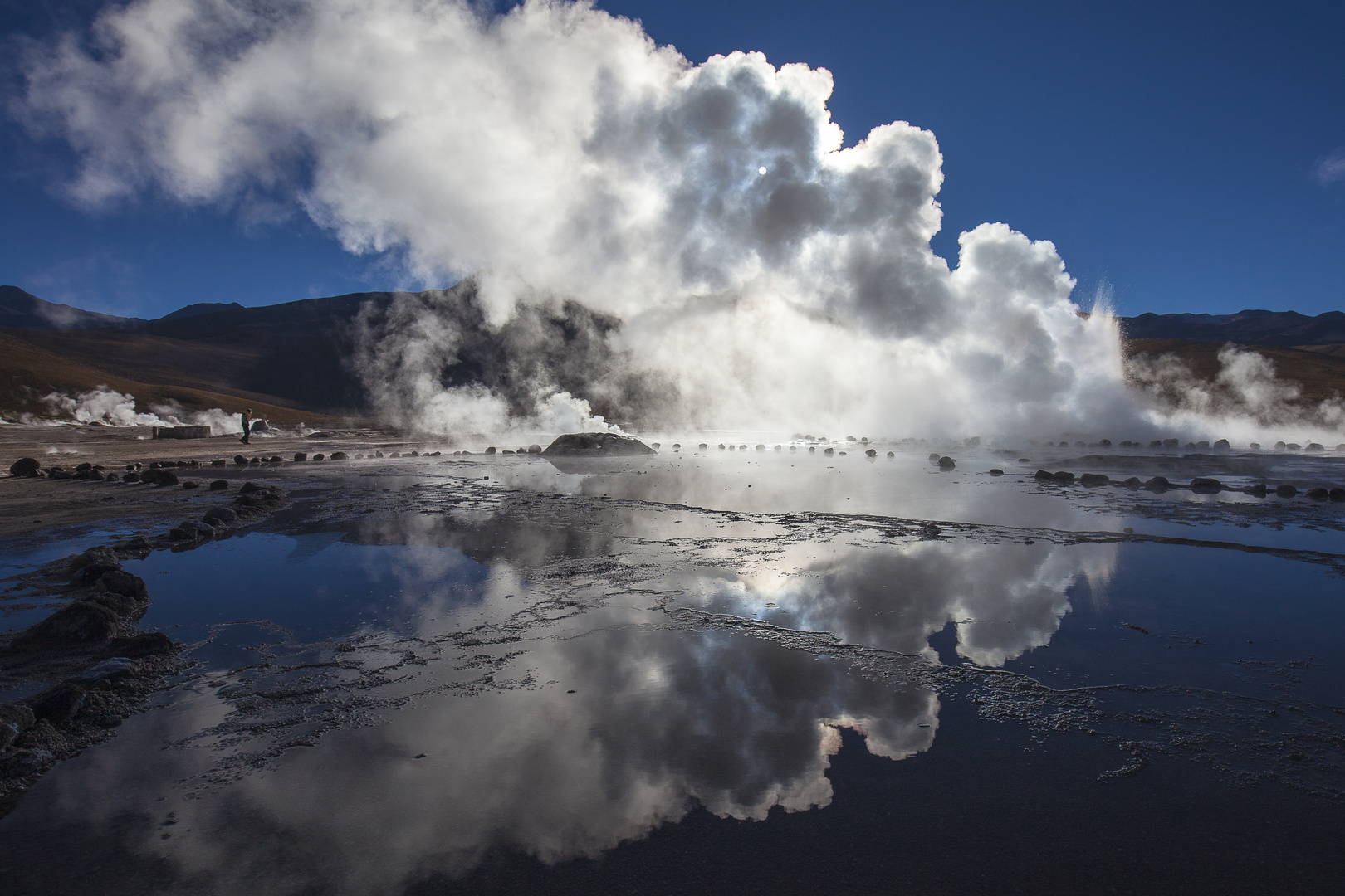 Geysirfeld el Tatio, Atacama, Chile