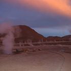 Geysirfeld "EL Tatio" Chile - Sonnenaufgang