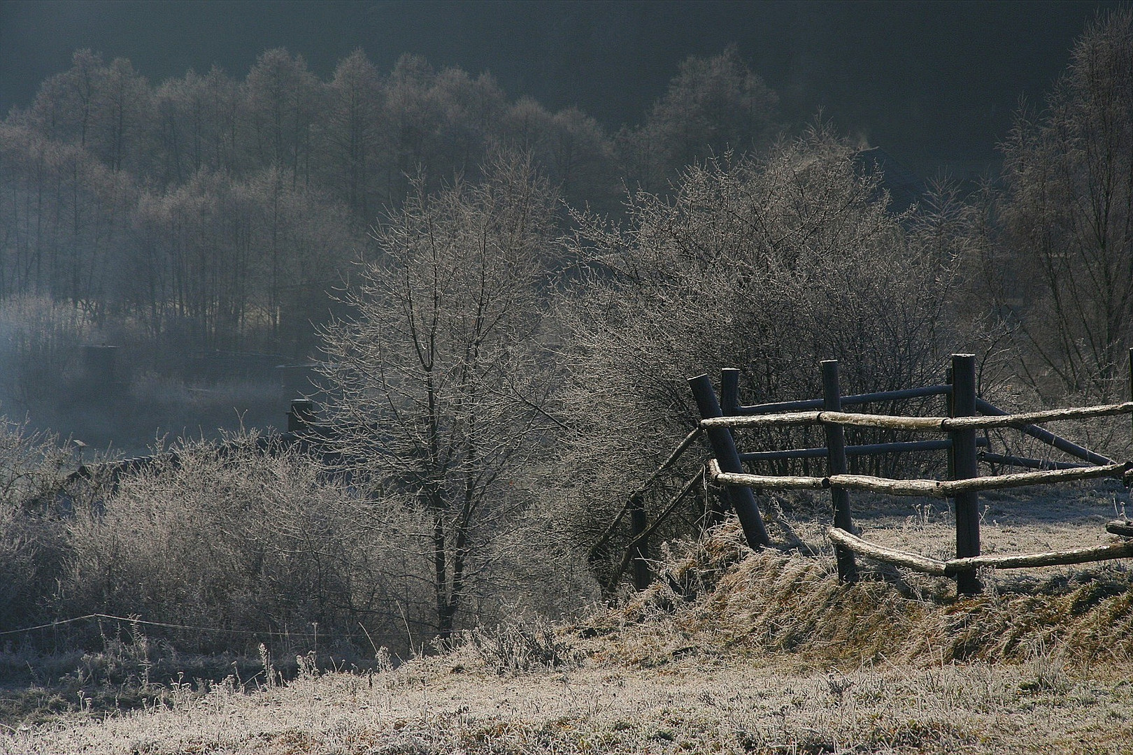 Gezuckerte Landschaft