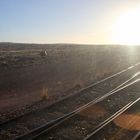 Ghan-Tracks im Outback