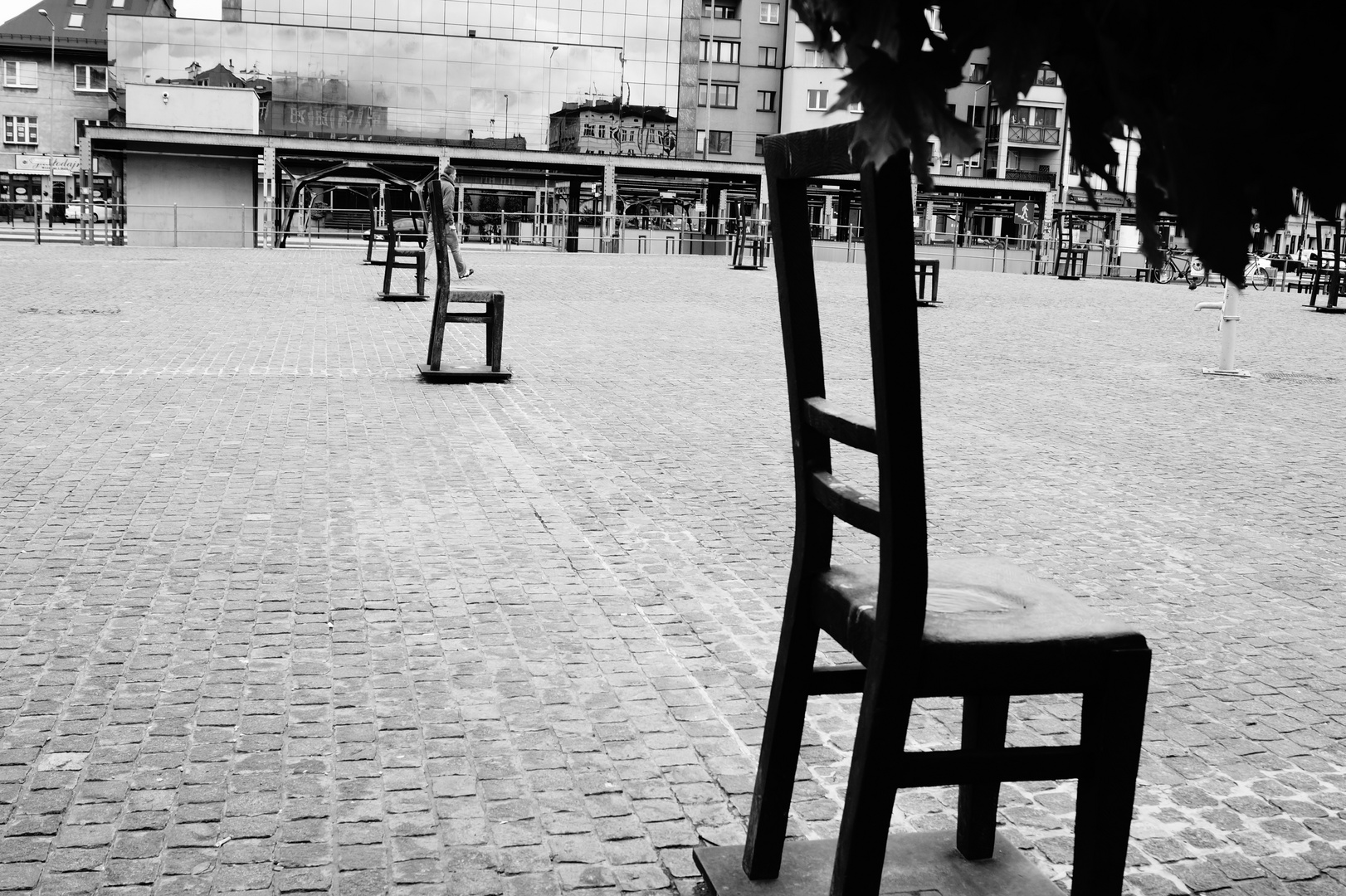 Ghetto-Denkmal am Platz der Ghetto-Helden (Plac Bohaterów Ghett)