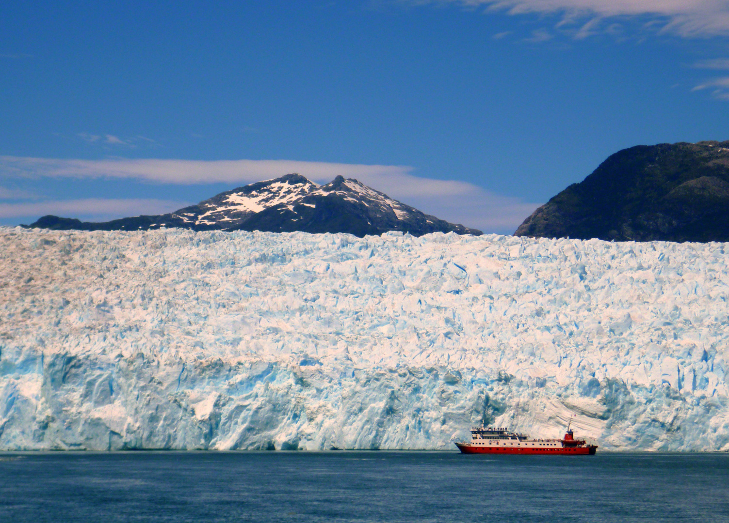 Ghiacciaio di San Valentin in Patagonia