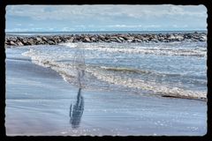 "Ghost Girl  at the Beach"