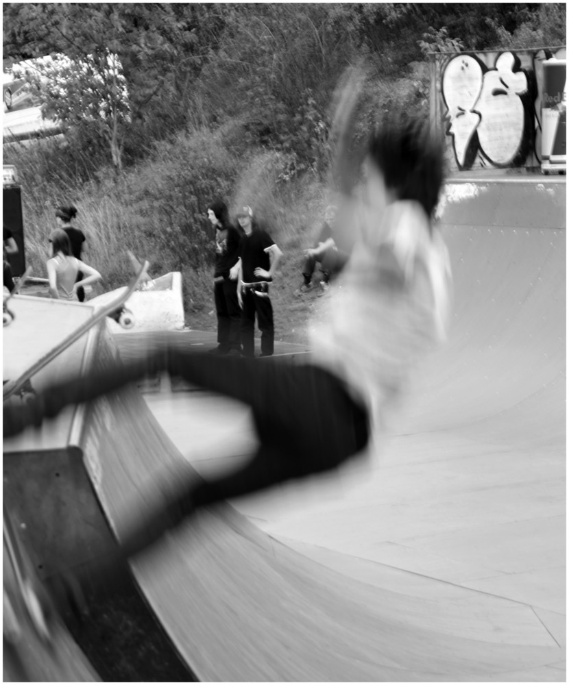 Ghost on a board
