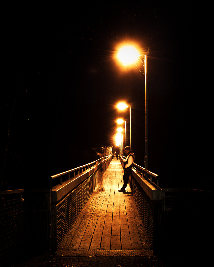 Ghost on the bridge