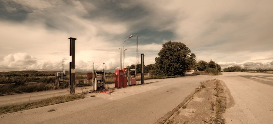 Ghost street in Lund