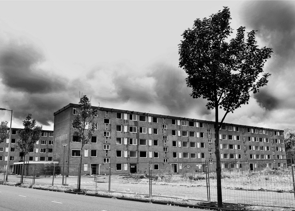 ghost town in Amsterdam