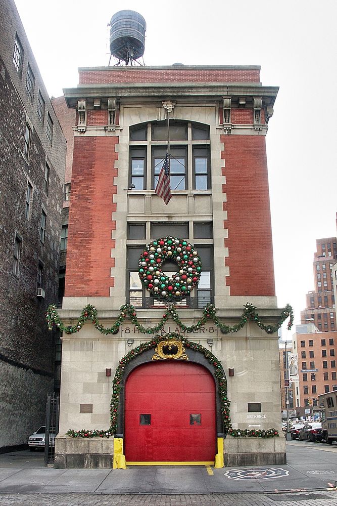 Ghostbusters Firehouse / North Moore Street / New York