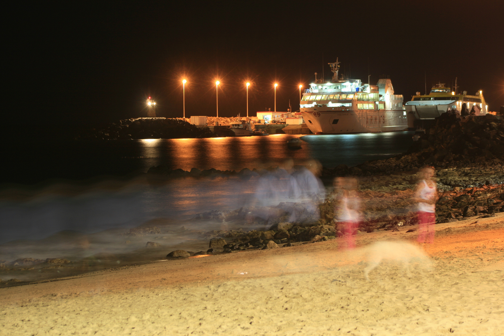 Ghosts in Playa Blanca