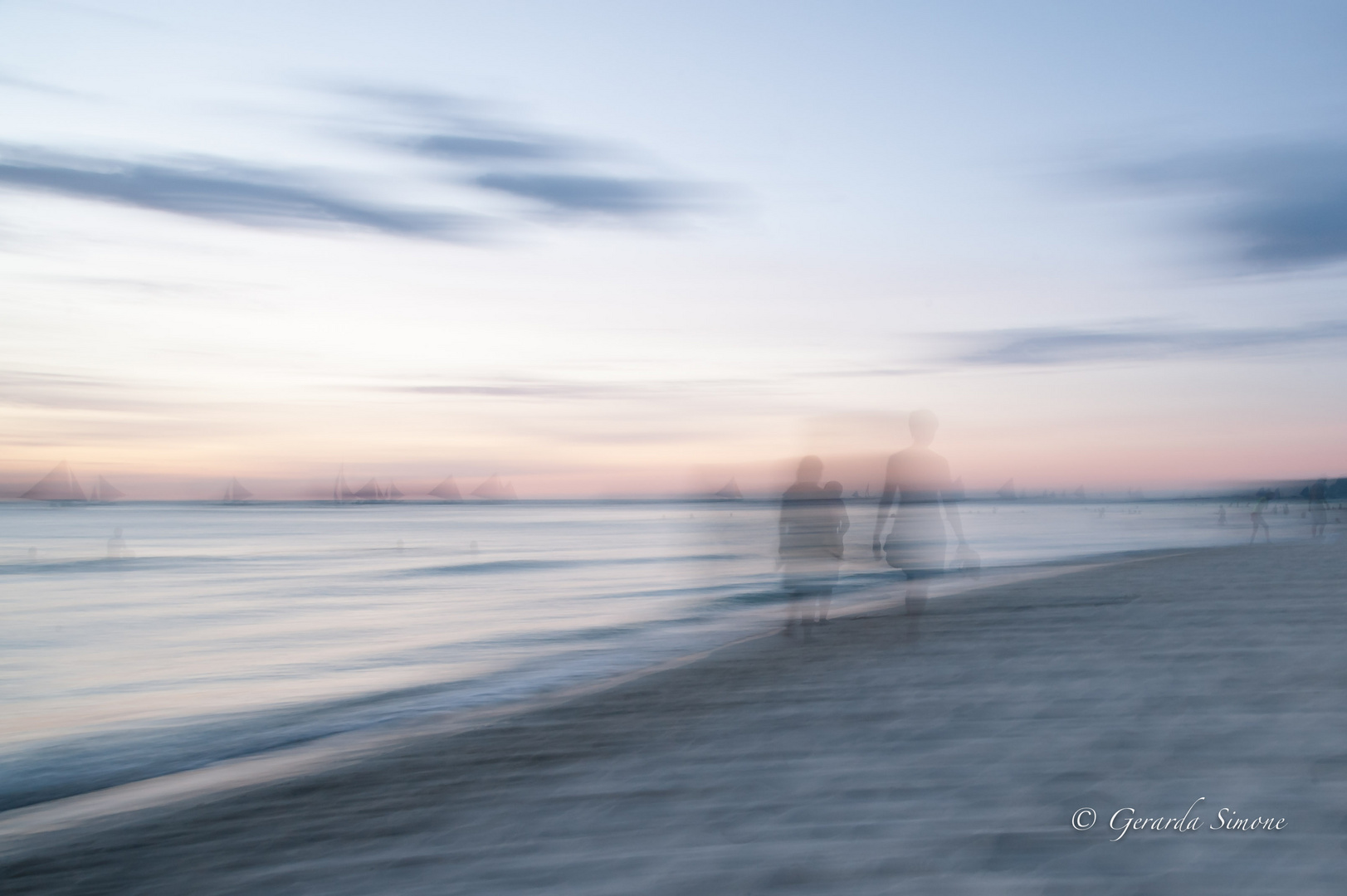 Ghosts on the beach