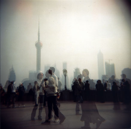 Ghosts on the Bund . Shanghai, 2004
