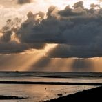 ......Ghostship........gestern abend am Wattenmeer.........