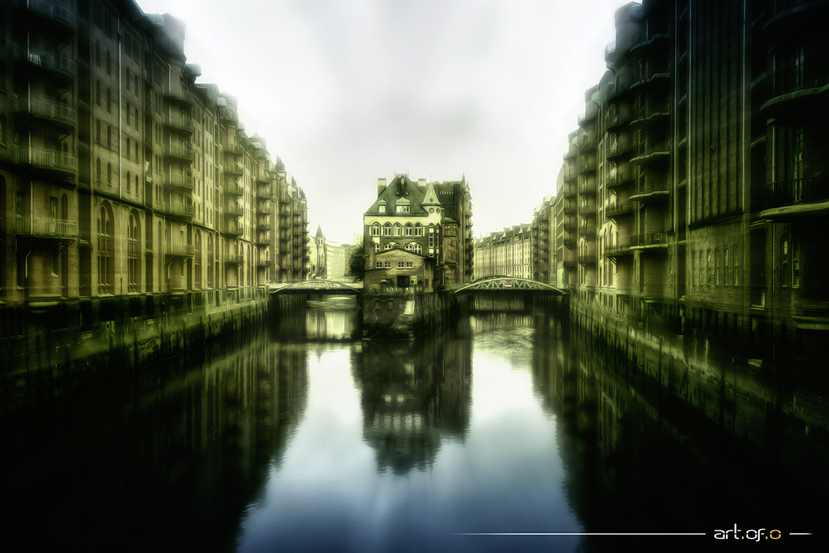 "Ghosttown" Hamburg Speicherstadt. 