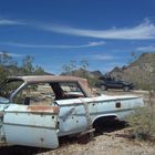 Ghosttown Rhylolite in Death Valley