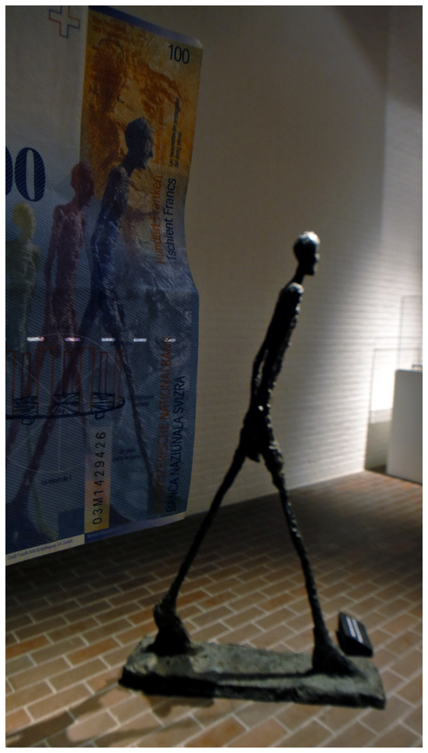 Giacomettis "L'homme qui marche"