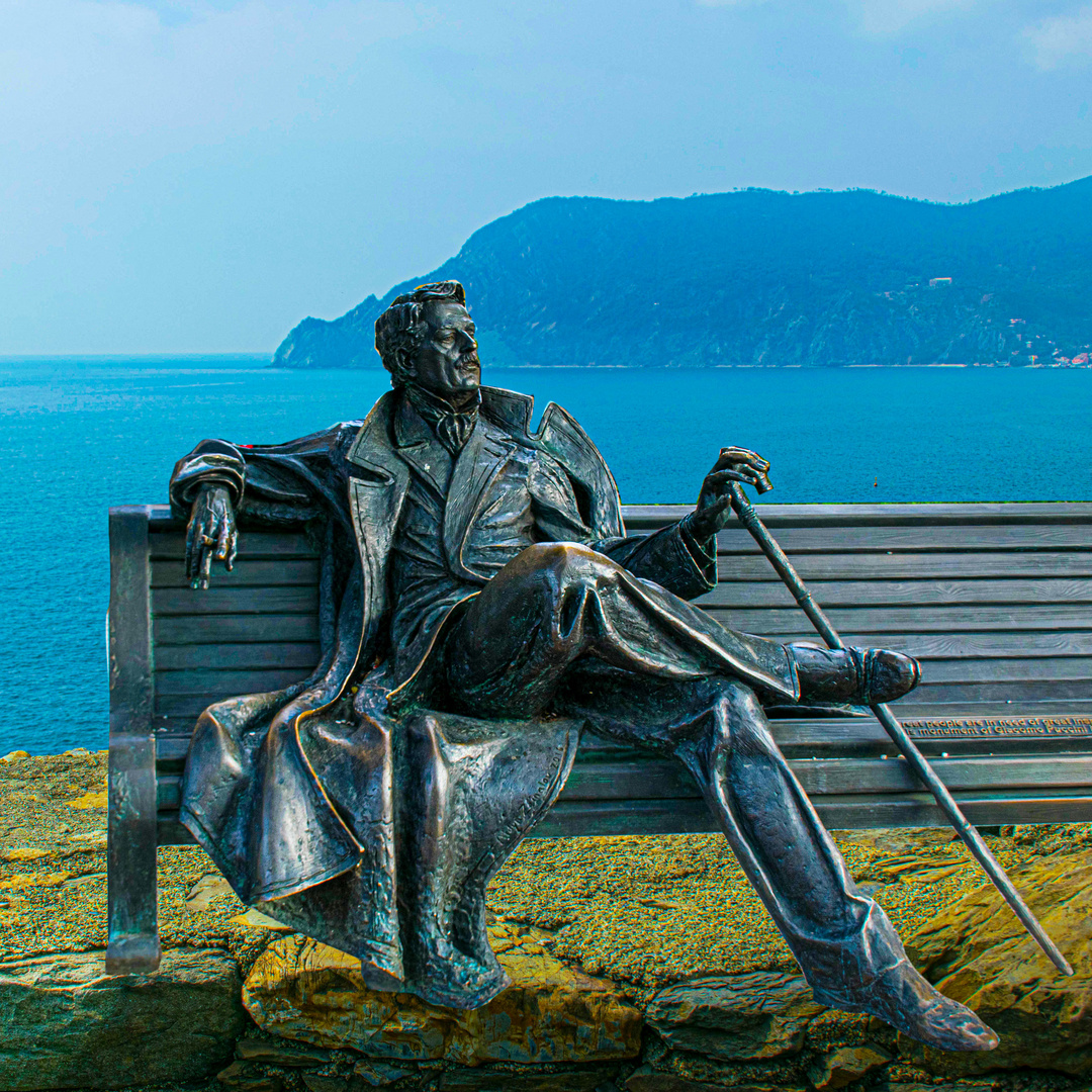 Giacomo Puccini am Meer.