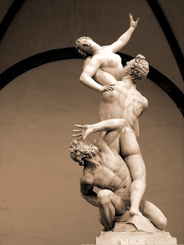 Giambologna: Der Raub der Sabinerinnen