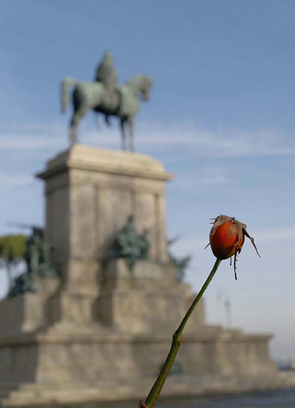 Gianicolo - monumento a Garibaldi- Roma