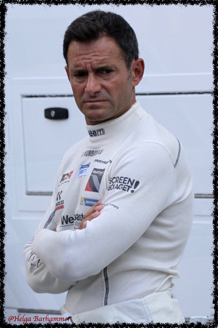 Gianni Morbidelli Ex F1 Fahrer, TCR Salzburgring 2016