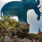 Giant statue of the Erawan Museum