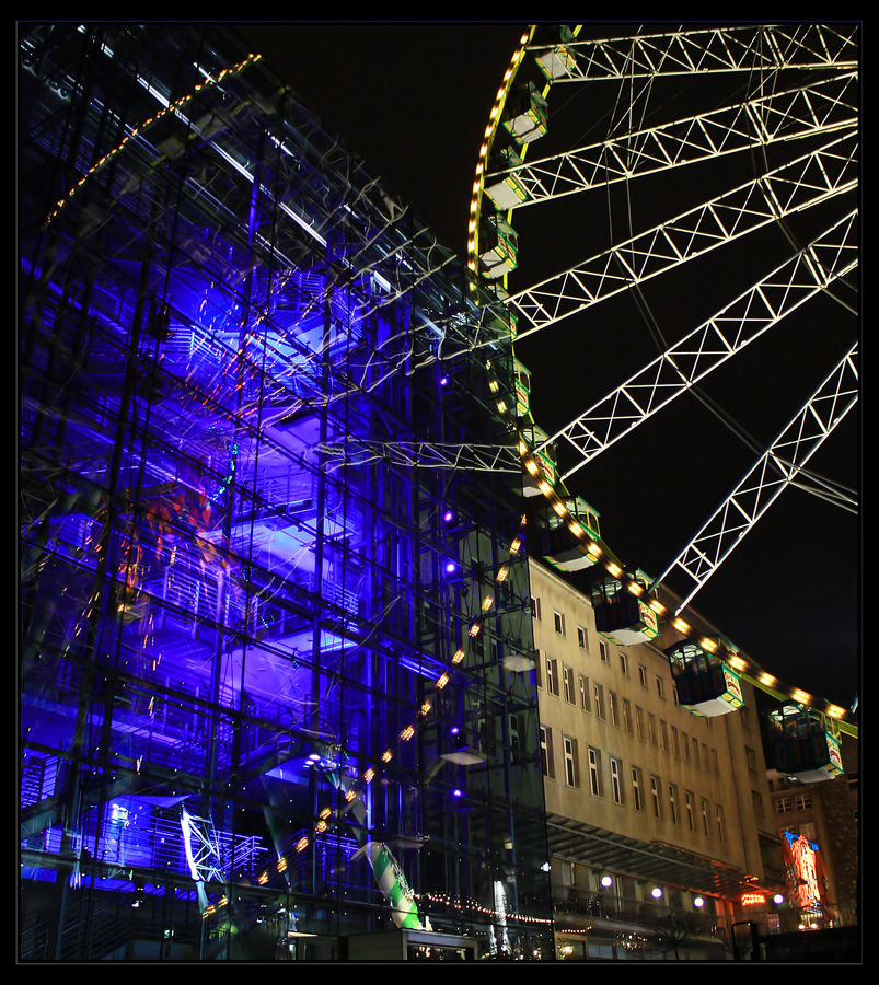 giant wheel mirroring - riesenradspiegelung