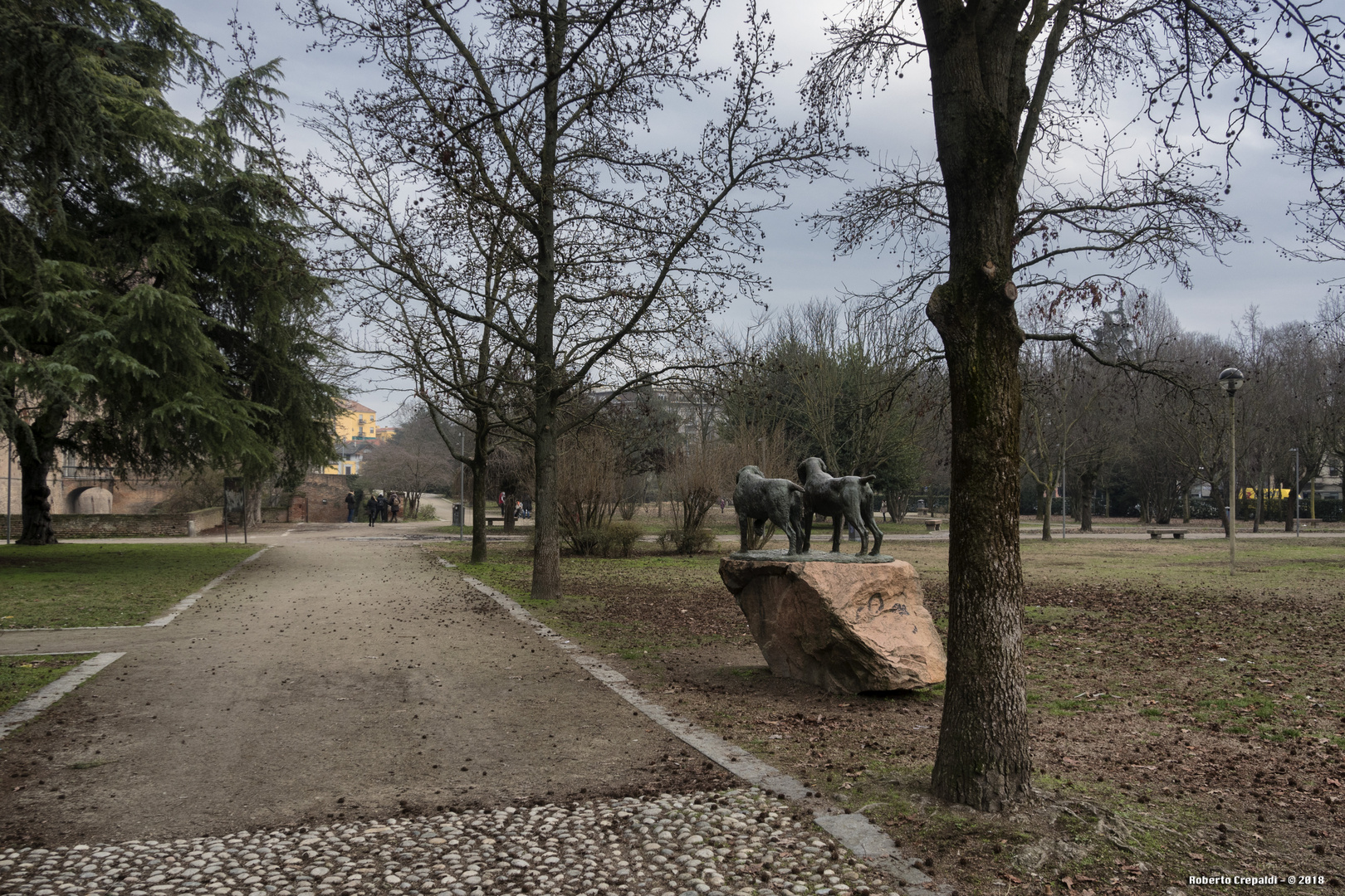 Giardini del castello Visconteo di Pavia