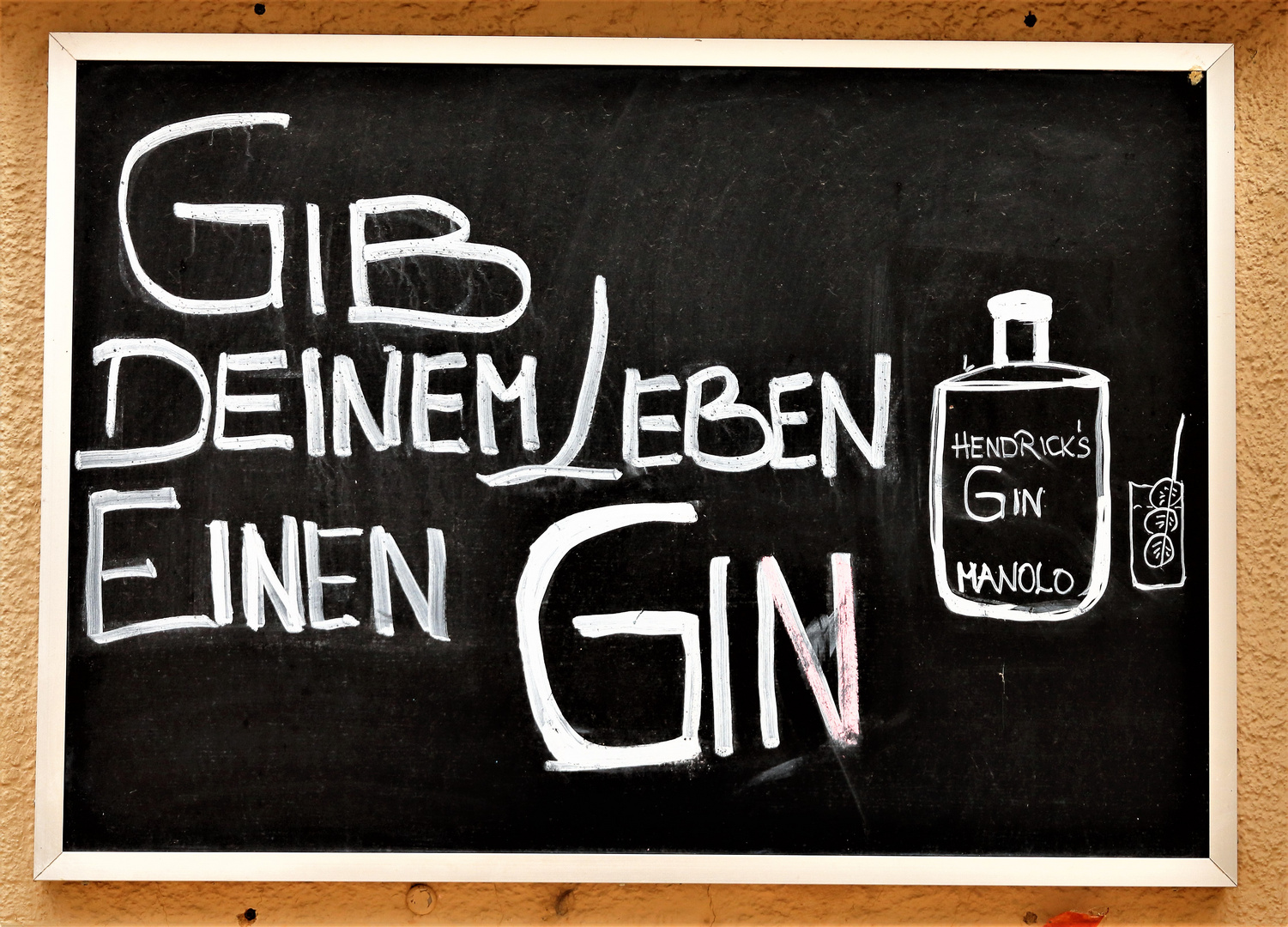 Gib dem Leben einen Gin...