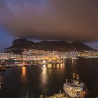 Gibraltar bei Nacht