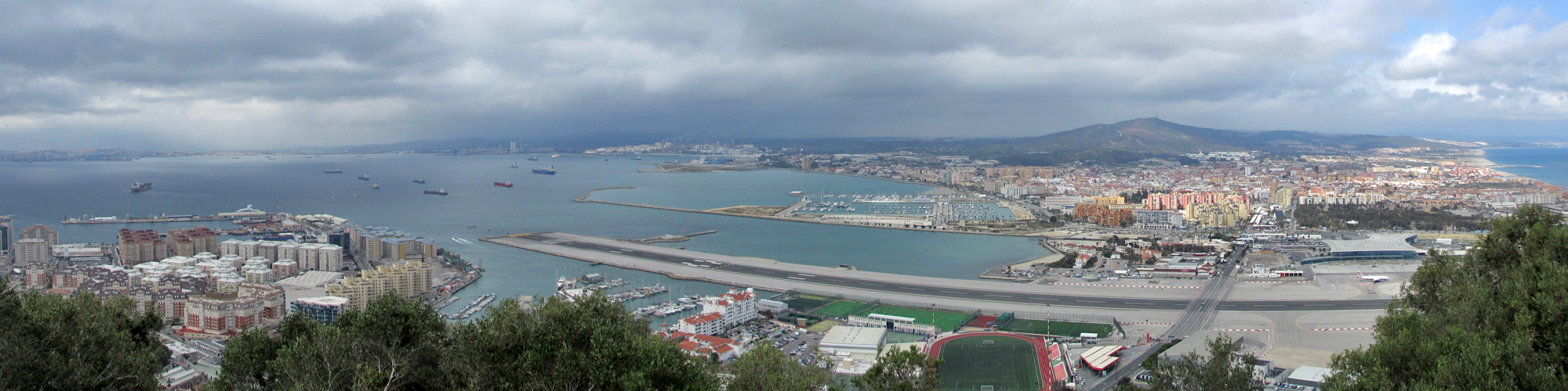 Gibraltar - Im Norden