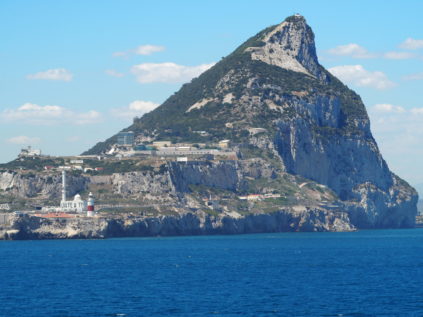 Gibraltar mit Moschee - Noch nicht Spanien