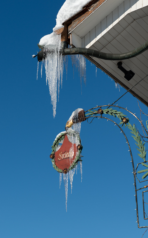 Gibt hoffentlich was warmes im "Freieck"