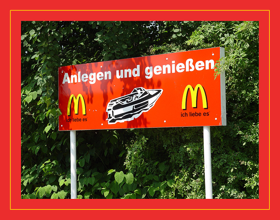 Gibt's sowas auch als McDrive?