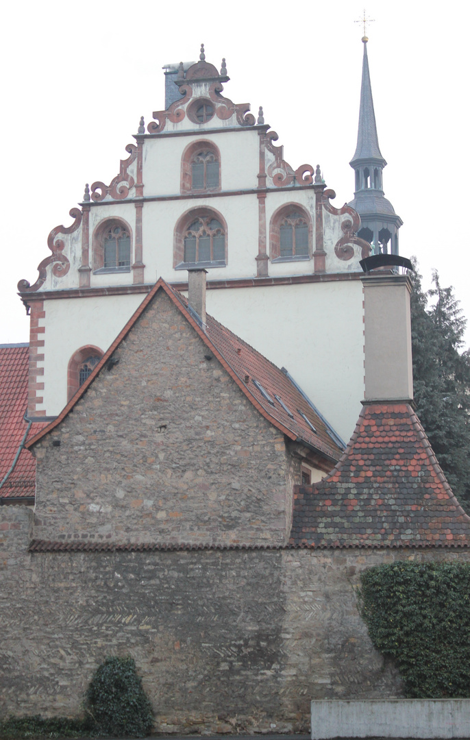 Giebelansicht Kirche Fulda