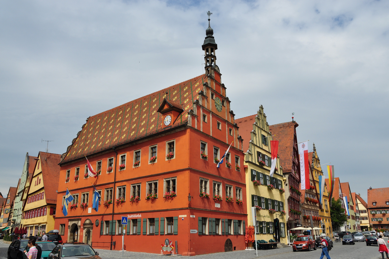 Giebelhäuser Dinkelsbühl - Weinmark