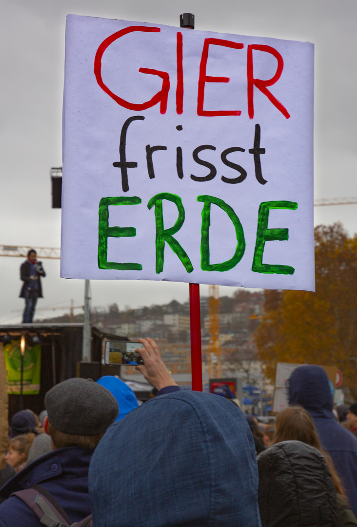 Gier frisst Erde