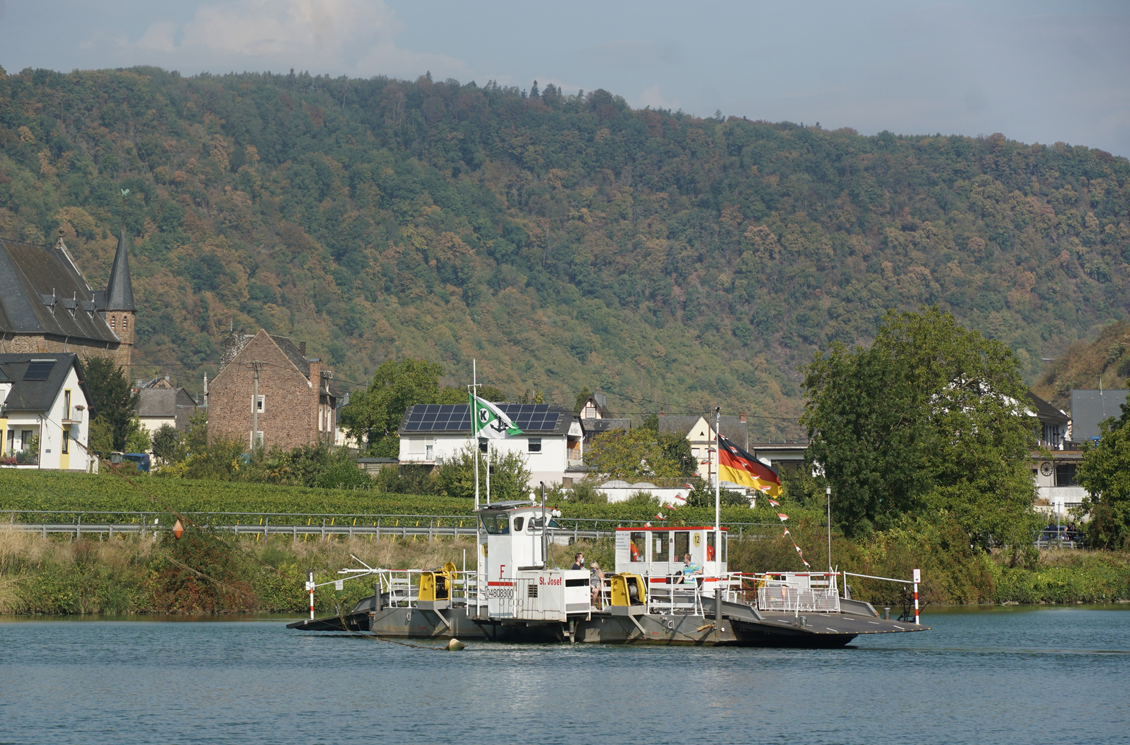 Gierseilfähre bei Beilstein