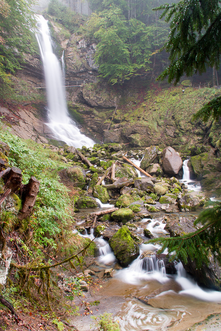 Giessbach Wasserfall Axalp (Schweiz)