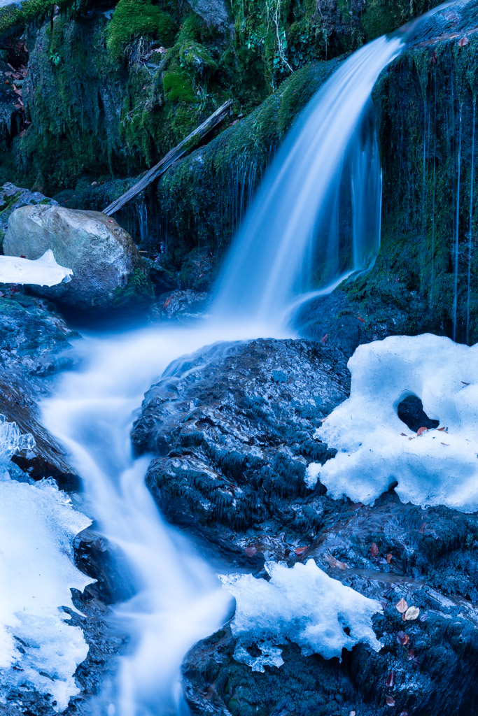 Giessbachfälle im Winter