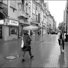 Gießen ... Regen in der Stadt ...