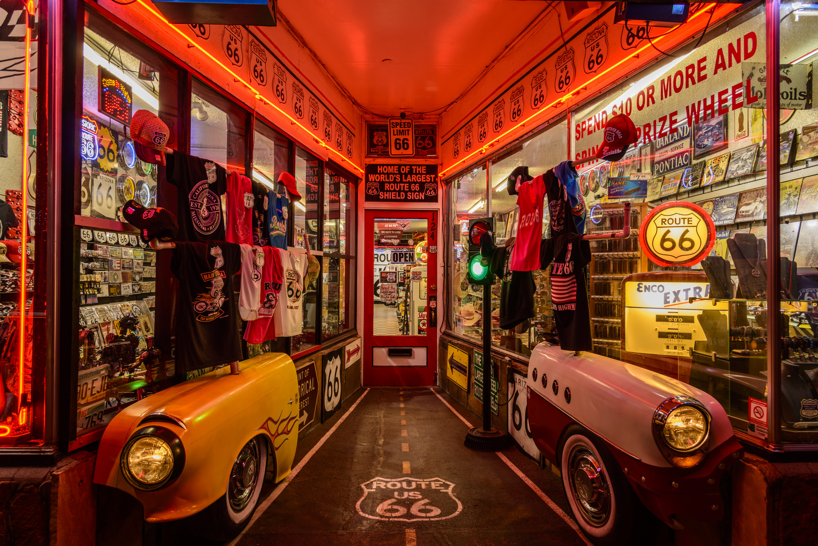 Giftshop, Route 66, Williams, Arizona, USA