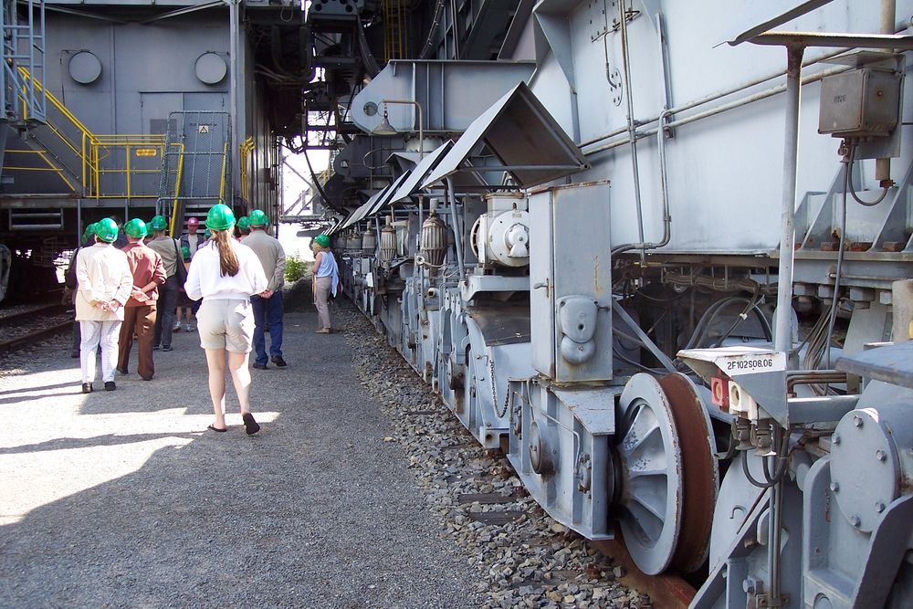 Gigant --F60  Besucherbergwerk Tagebau Lichterfeld