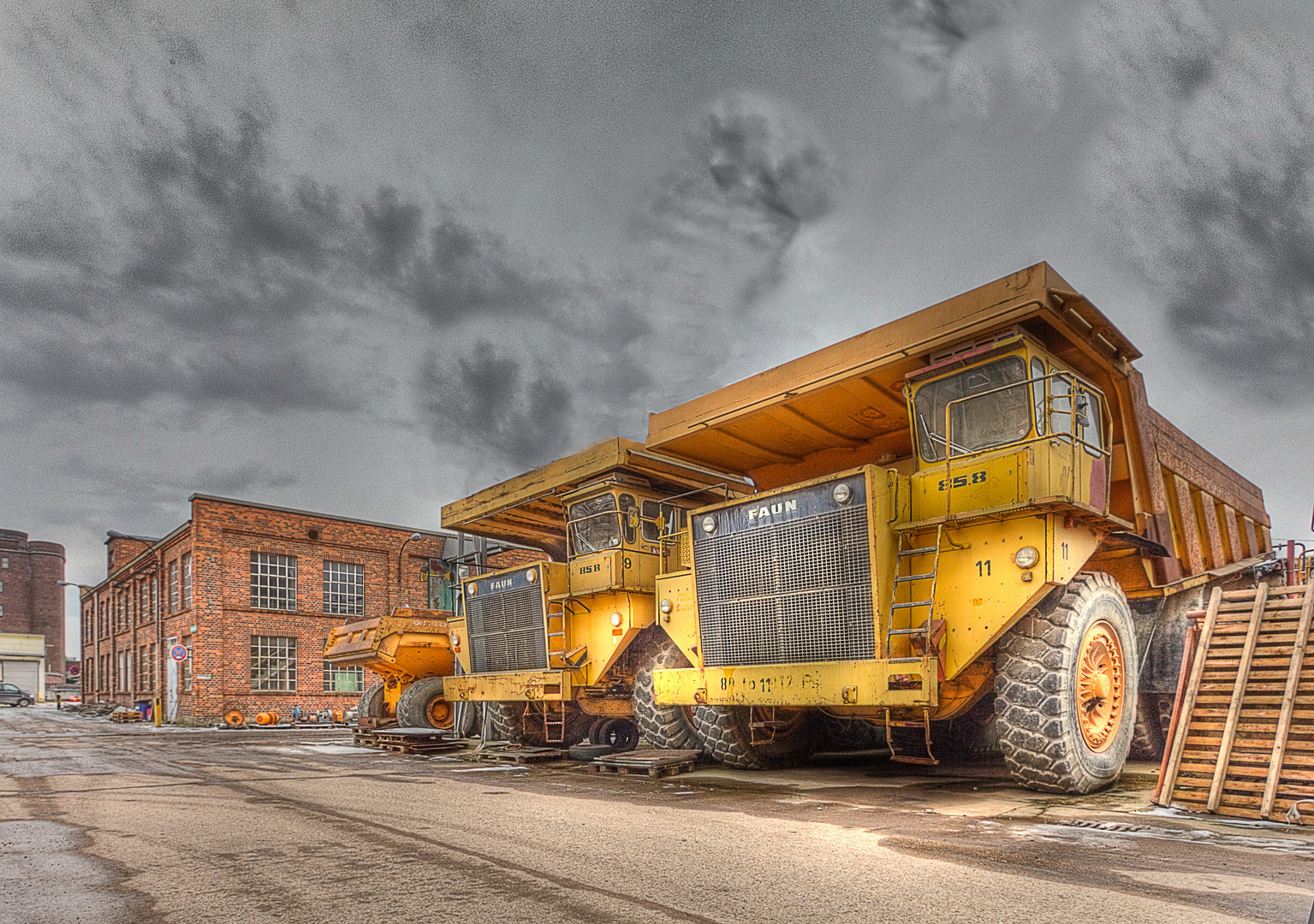 Giganten im Hafen