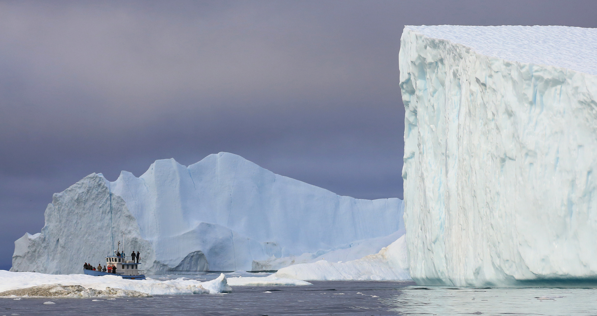 Gigantische Eiswelt