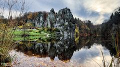 Gigantische Externsteine im Teutoburger Wald