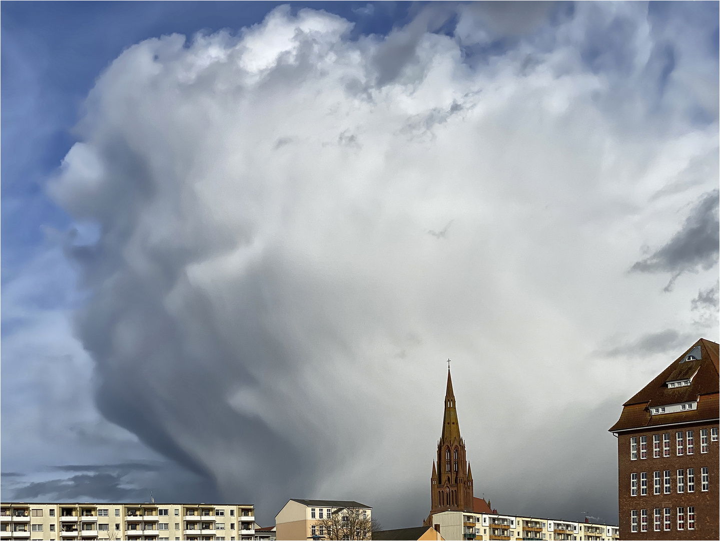 Gigantische Wolken..