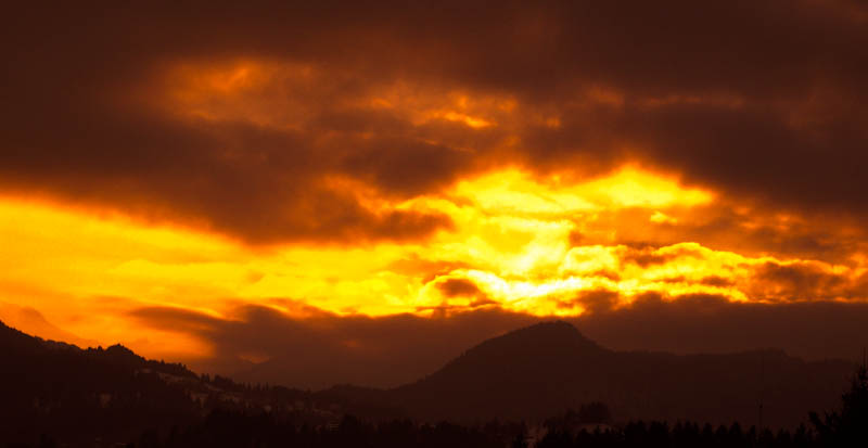 Gigantischer Himmel