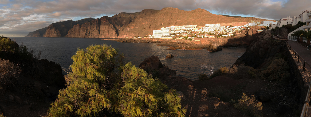 Gigantisches Licht auf Los Gigantes