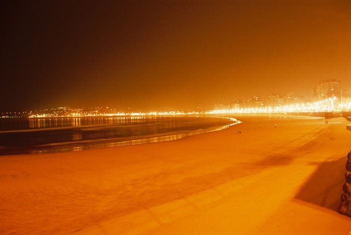 Gijon By Night