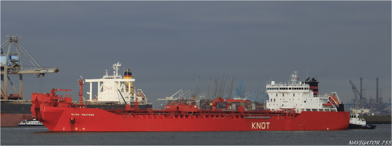 GIJON KNUTSEN, Tanker, Rotterdeam.